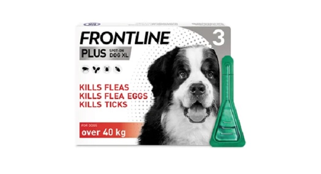 Frontline Plus Spot On Extra Large Dog Pipettes Pack of 3 Pc
