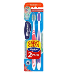 Wisdom Regular Plus Medium 2 Pack